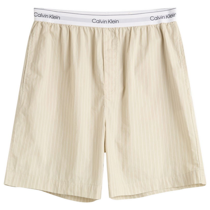 Bokserice CALVIN KLEIN Calvin Klein Sleep Shorts, Size Large Bež | LV00NM2832VVY