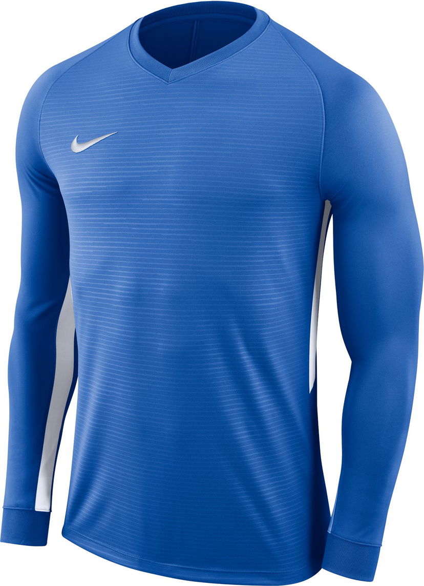 Dres Nike Tiempo Dri-FIT Long Sleeve Soccer Jersey Plava | 894248-463