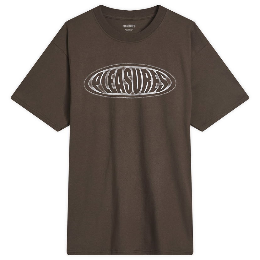 Majica kratkih rukava Pleasures Sandblast Graphic T-Shirt, Size Large Smeđa | P25SU044-CLO