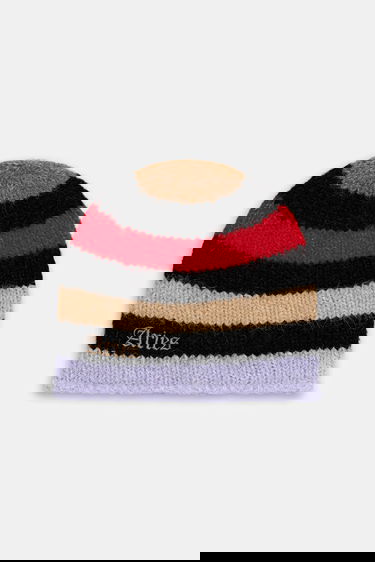 Kapica Aries Aries Brushed Stripe Wool Blend Beanie Višebojno | AR9003304, 0