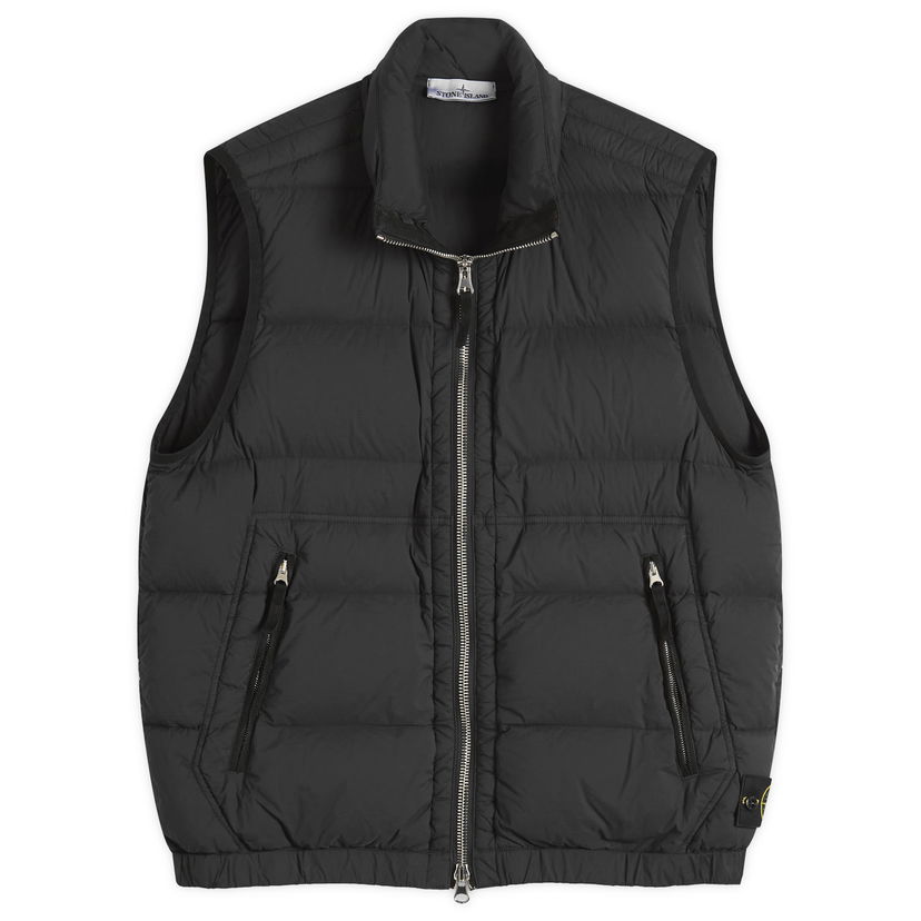 Prsluk Stone Island Seamless Tunnel Nylon Down-TC Vest, Size Medium Crna | K2S15G100007-V0029