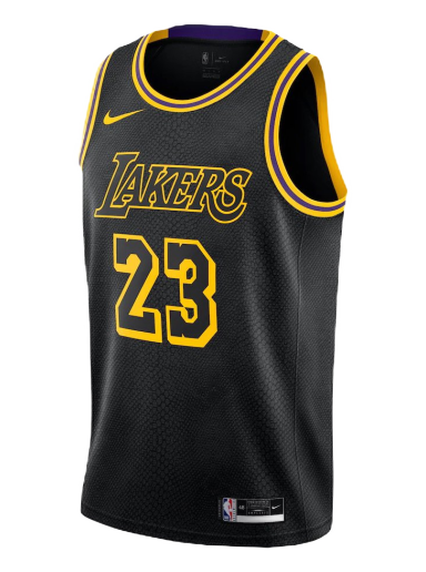 Dres Nike NBA Lakers Lebron James Swingman Jersey Crna | DJ1433-011