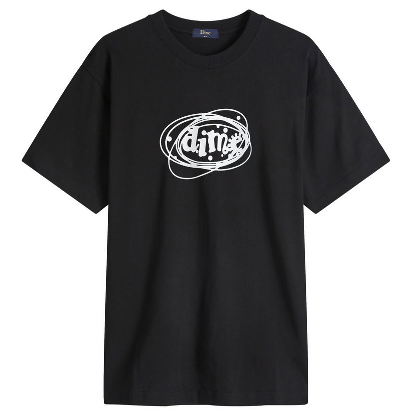Majica kratkih rukava Dime Cosmos Graphic T-Shirt Black Crna | DIMEHO2458BLK