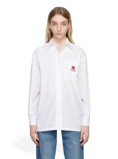 Košulja KENZO Paris Boke Flower Shirt Bijela | FD52CH0919LH