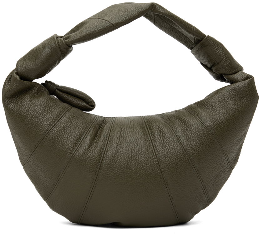 Ručna torbica LEMAIRE Mini Fortune Croissant Shoulder Bag Zelena | BG0125 LL0018