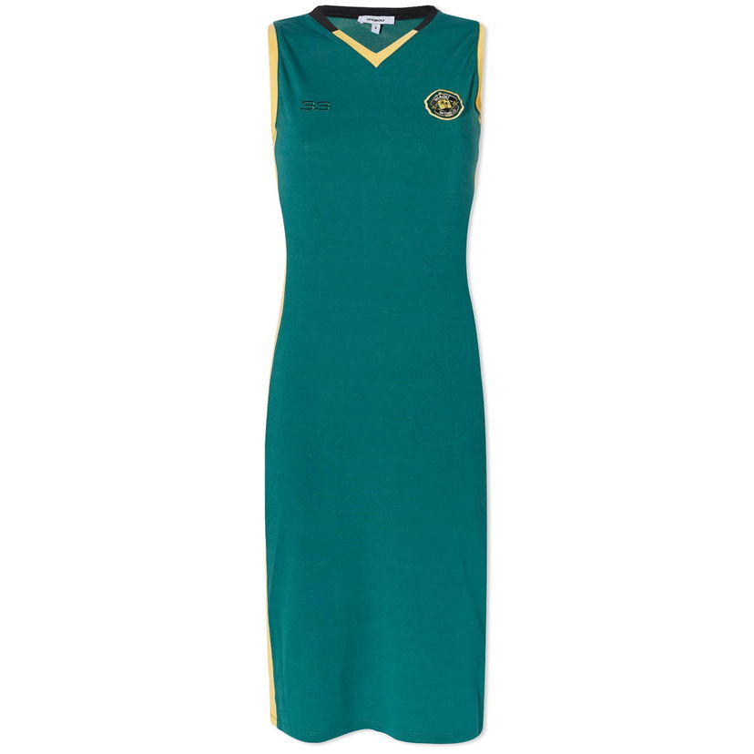 Haljina Miaou Miaou Nora Zip Front Dress Zelena | 5048VISPNE