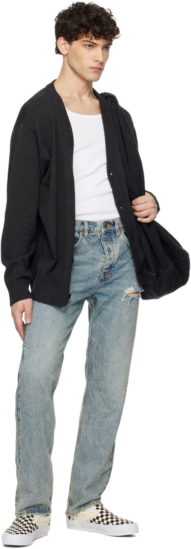 Jeans Ksubi Ksubi Anti K Stage Dive Trashed Jeans Plava | MPS25DJ030, 3