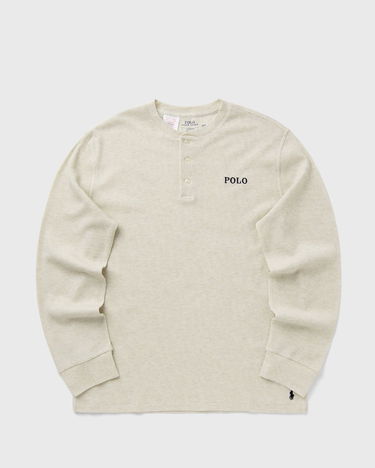 Majica kratkih rukava Polo by Ralph Lauren Polo Ralph Lauren Long Sleeve Henley Sleep Top Bež | 714950609005, 0