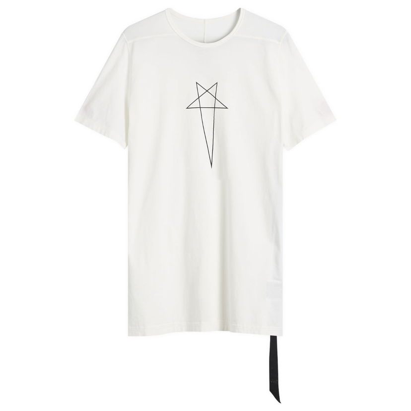 Majica kratkih rukava Rick Owens DRKSHDW Level T-Shirt, Size Small Bijela | DU01E3250-RNEP3P-1109