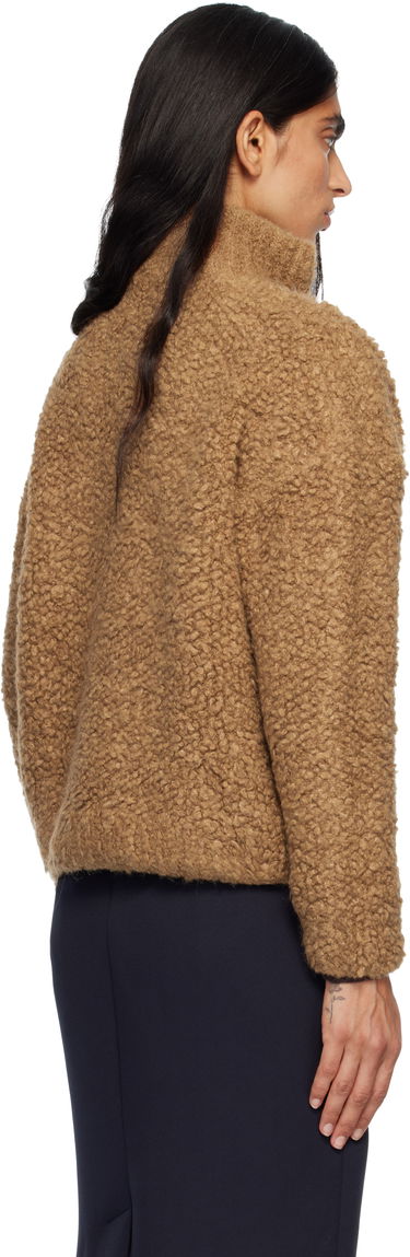 Džemper Max Mara Oggetti Teddy Full-Zip Cardigan Smeđa | 2526346062600, 2
