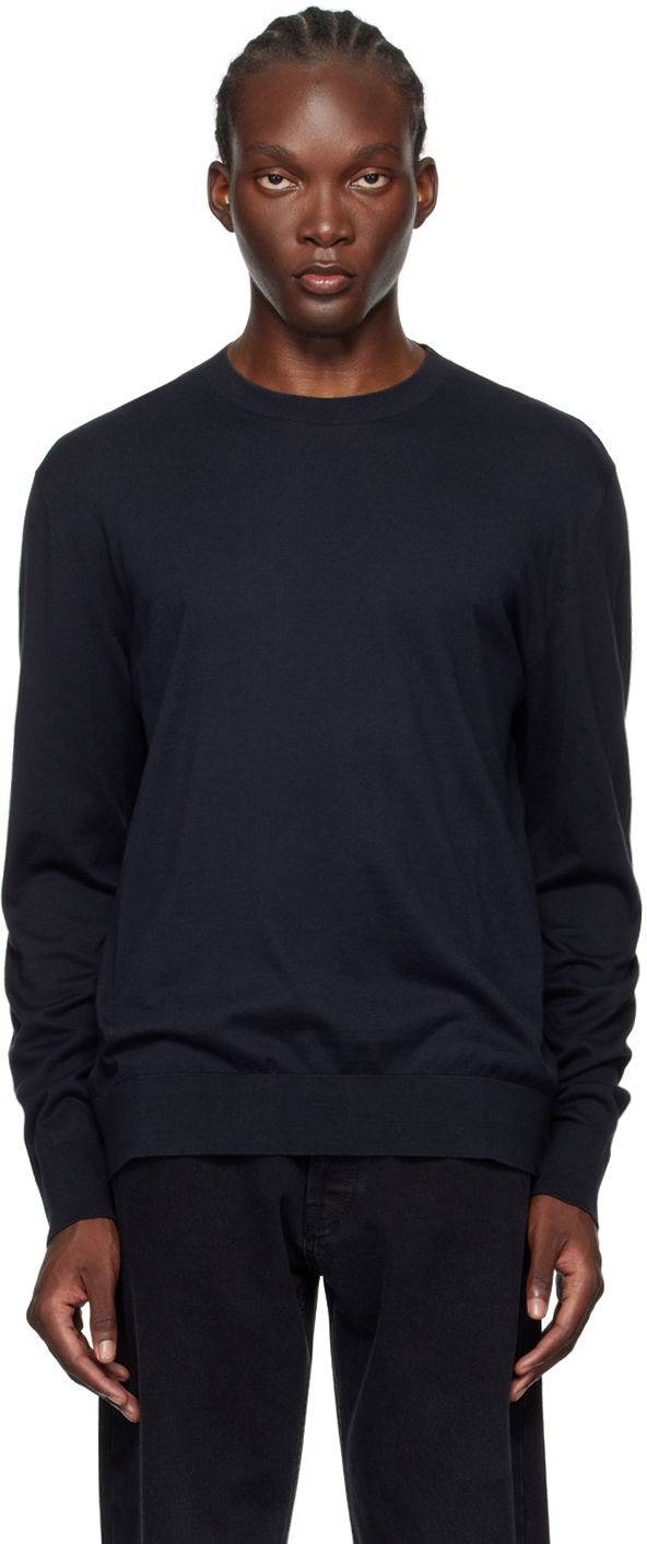 Džemper The Row Crewneck Pullover Crna | 653-Y748