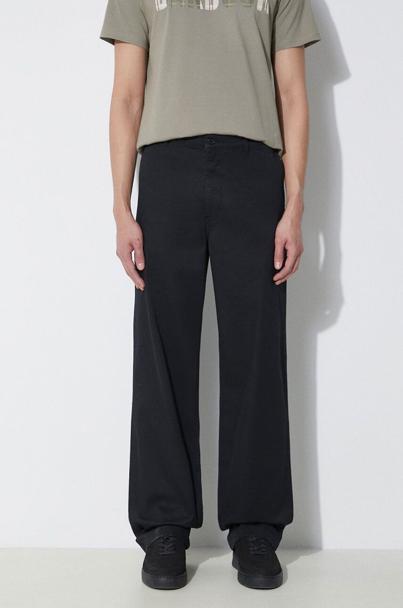 Hlače WOOD WOOD Silas Classic Pants Crna | 10001601.5252