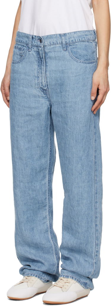 Jeans The Row The Row Tarley Wide Leg Jeans Plava | 8766-W3654, 3