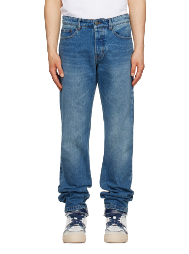 Jeans AMI Classic Fit Jeans Tamnoplava | HTR001.DE0001