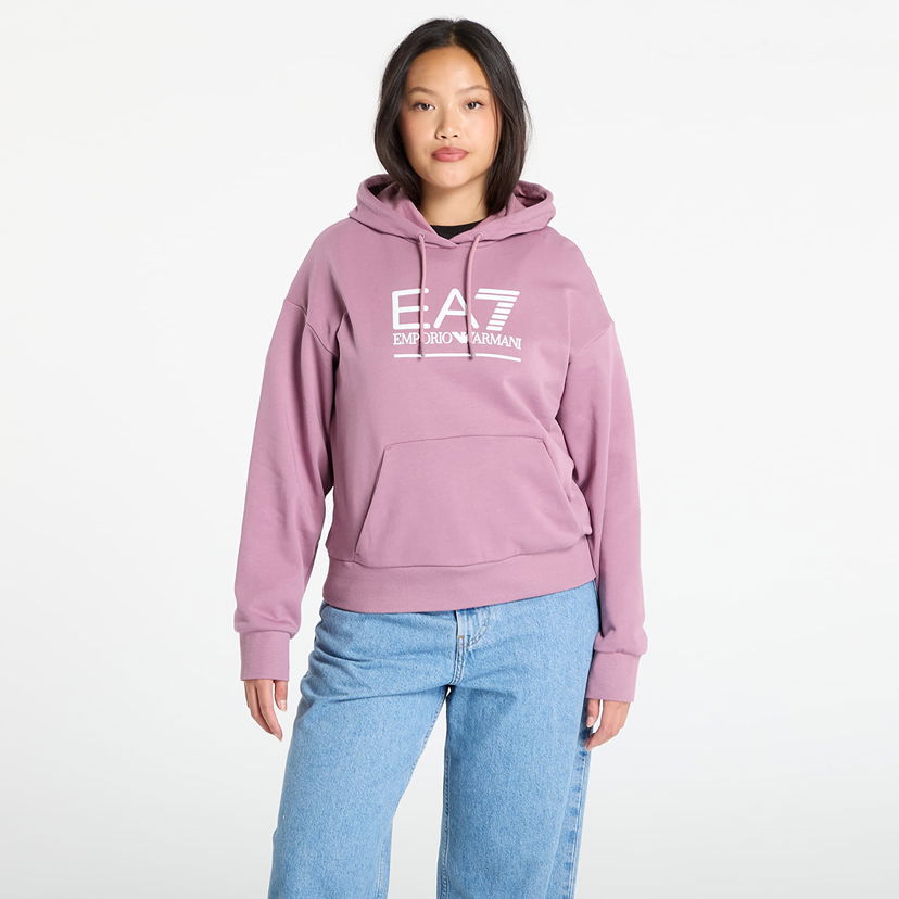 Dukserice Emporio Armani EA7 Emporio Armani Train Visibility Hoodie Ružičasta | 7W000417AF12473UA272