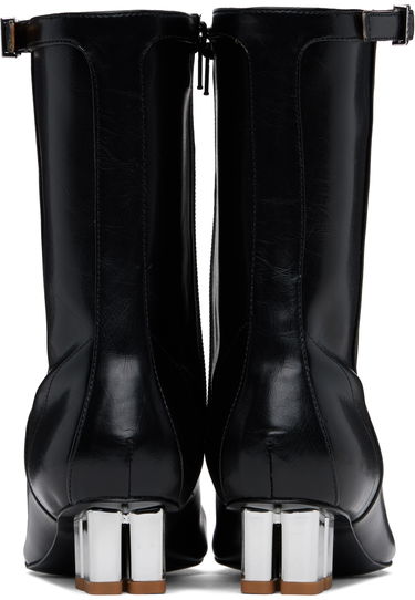 Tenisice i cipele GANNI GANNI Oleatex Eyelets Lace-Up Boots Crna | S2967, 1