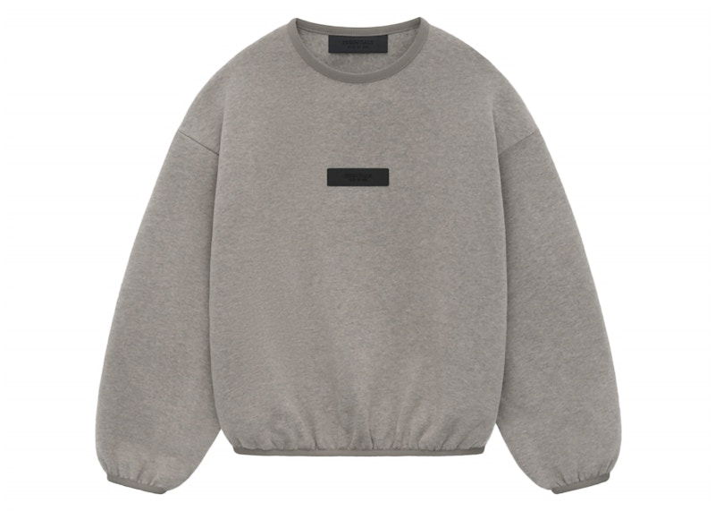 Džemper Fear of God Essentials Core Collection Kids Crewneck Sweatshirt Siva | 785SU242061K