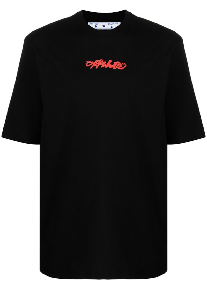 Majica kratkih rukava Off-White Arrows On Canvas T-Shirt Black Crna | OMAA119F21JER0151084