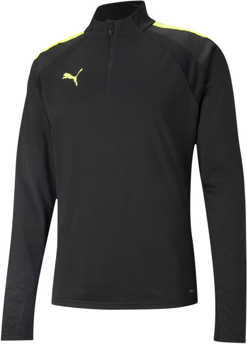 Dukserice Puma Teamliga 1/4 Zip Long Sleeve Top Crna | 657236-040