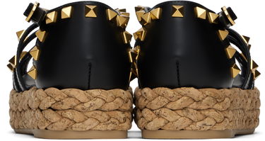Tenisice i cipele Valentino Valentino Garavani Rockstud Cork Wedge Sandals Bijela | 6W2S0LP9CYP, 4