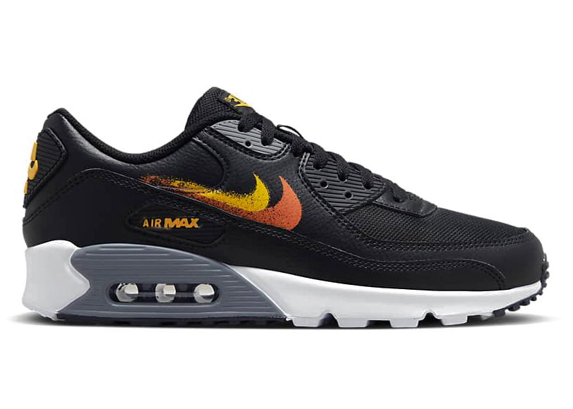 Tenisice i cipele Nike Air Max 90 Black University Gold Crna | FJ4229-001, 0