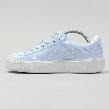 Tenisice i cipele Puma Basket Platform Patent Wn's oatmeal - oatmeal Plava | 363314 02, 1