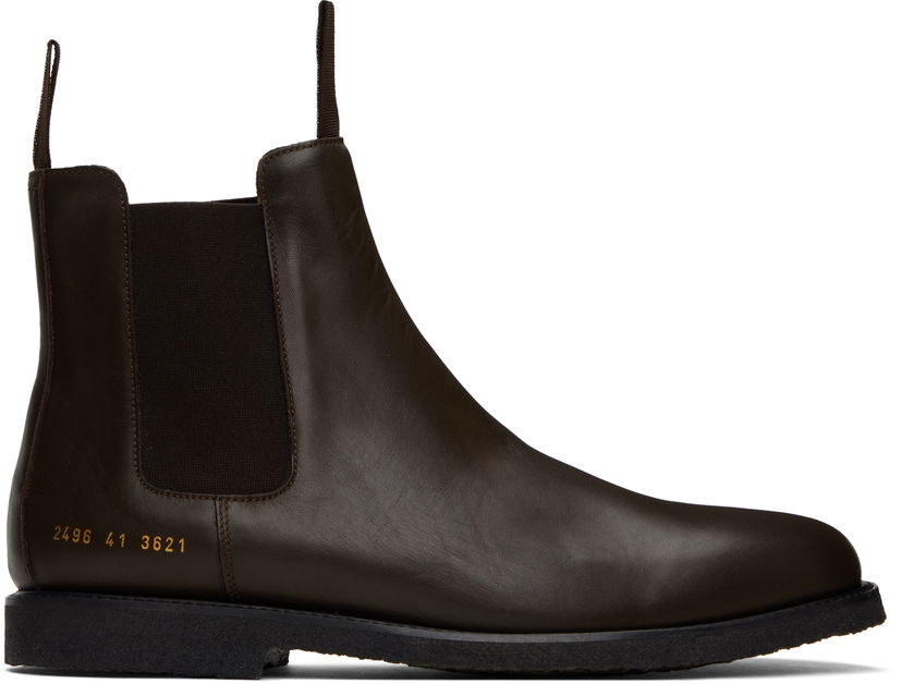 Odjeća Common Projects Common Projects Classic Chelsea Boots Smeđa | ARTICLE 2496