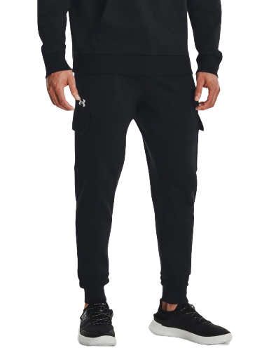 Cargo hlače Under Armour Rival Fleece Crna | 1382134-001