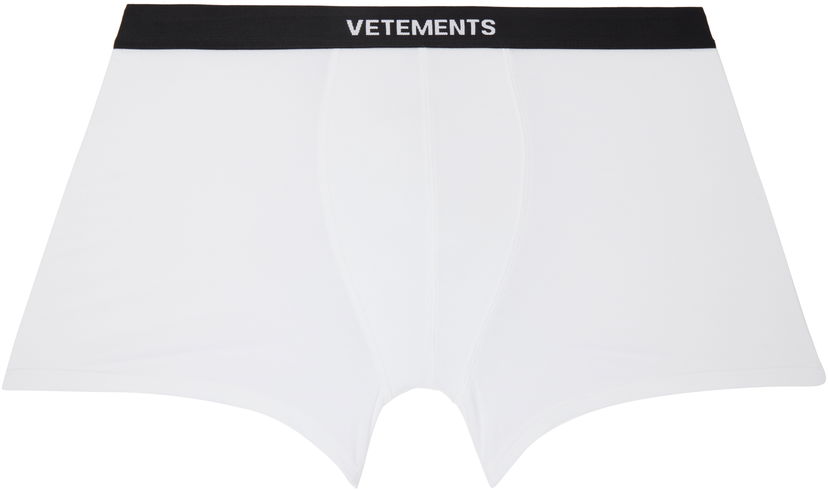 Bokserice VETEMENTS Vetements Logo Boxers Bijela | MA66UN100W