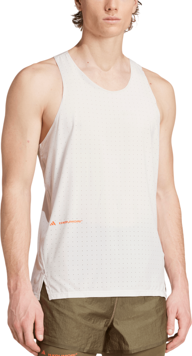 Majica bez rukava adidas Originals Hermanos Koumori Perforated Training Tank Top Bijela | jl6868