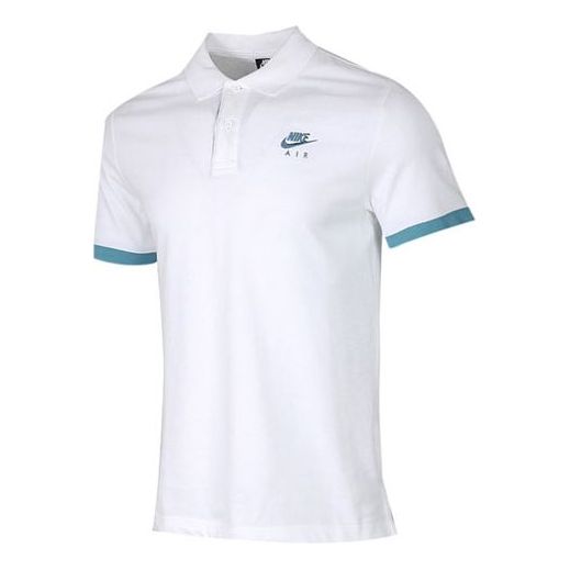 Polo majica Nike Air Colorblock Short Sleeve Polo Bijela | CW5248-100