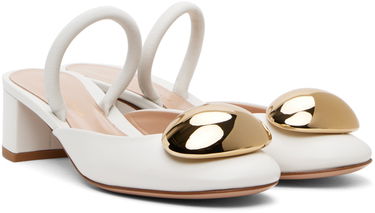 Tenisice i cipele Gianvito Rossi Sphera 45 Slingback Pumps Bijela | G95456.45RIC.NXF, 3