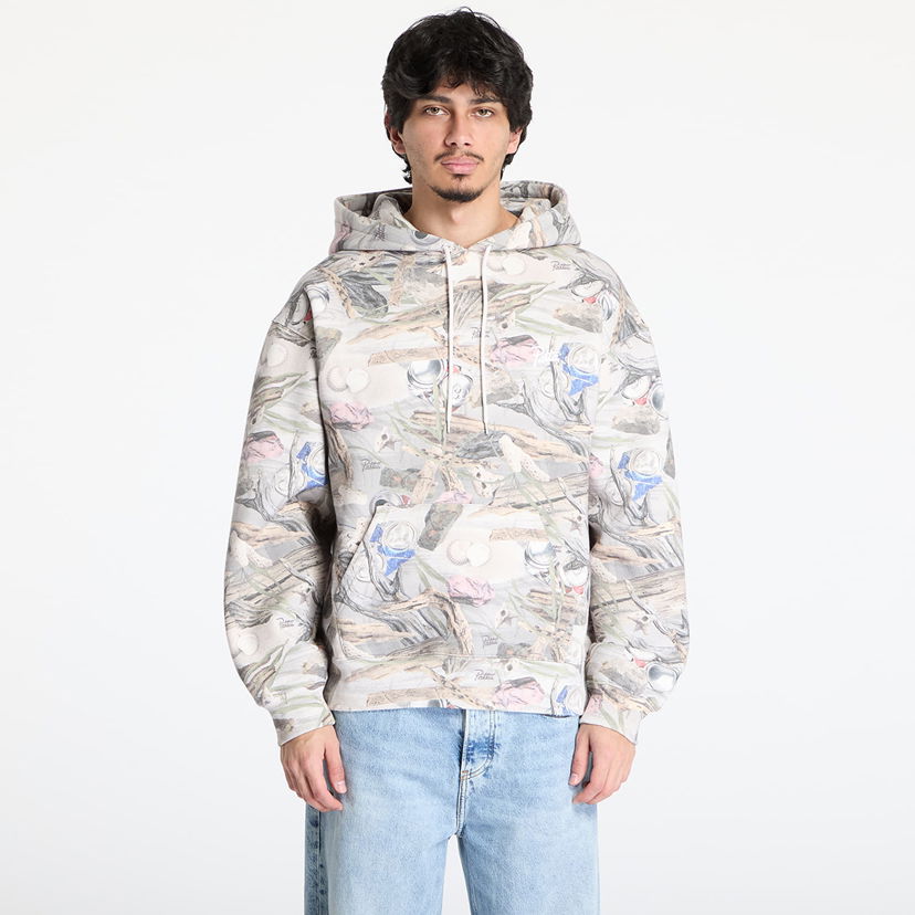 Dukserice Patta Patta Beach Print Boxy Hoodie Višebojno | POC-SS25-2050-325-0020-084