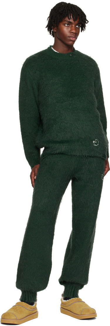 Džemper ADER ERROR Crewneck Distressed Sweater Zelena | BMADFWKT0304GN, 3