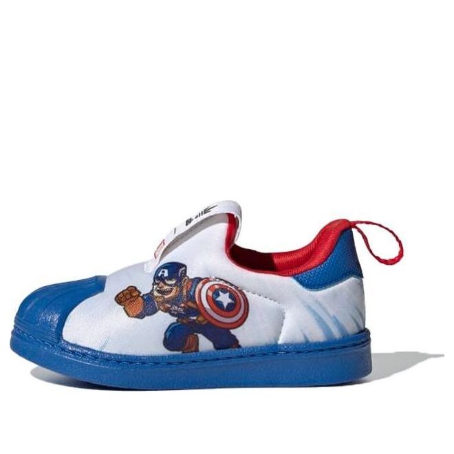 Tenisice i cipele adidas Originals Marvel x Superstar 360 'Captain America' Bijela | FX4882
