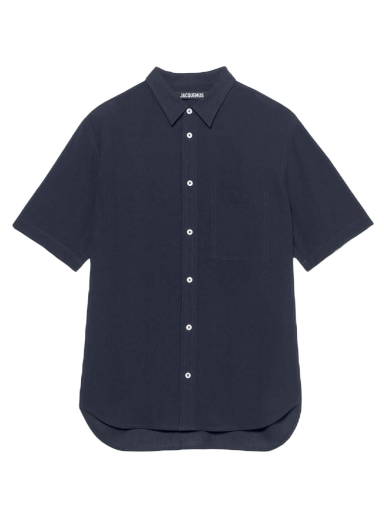 Košulja Jacquemus Chemise Melo Short Tamnoplava | 225SH006-1004 380