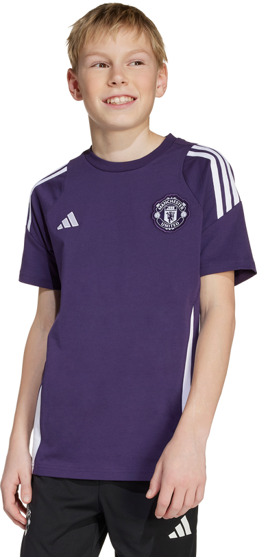 Majica kratkih rukava adidas Originals Manchester United T-Shirt 2025/26 Ljubičasta | jp3099, 1
