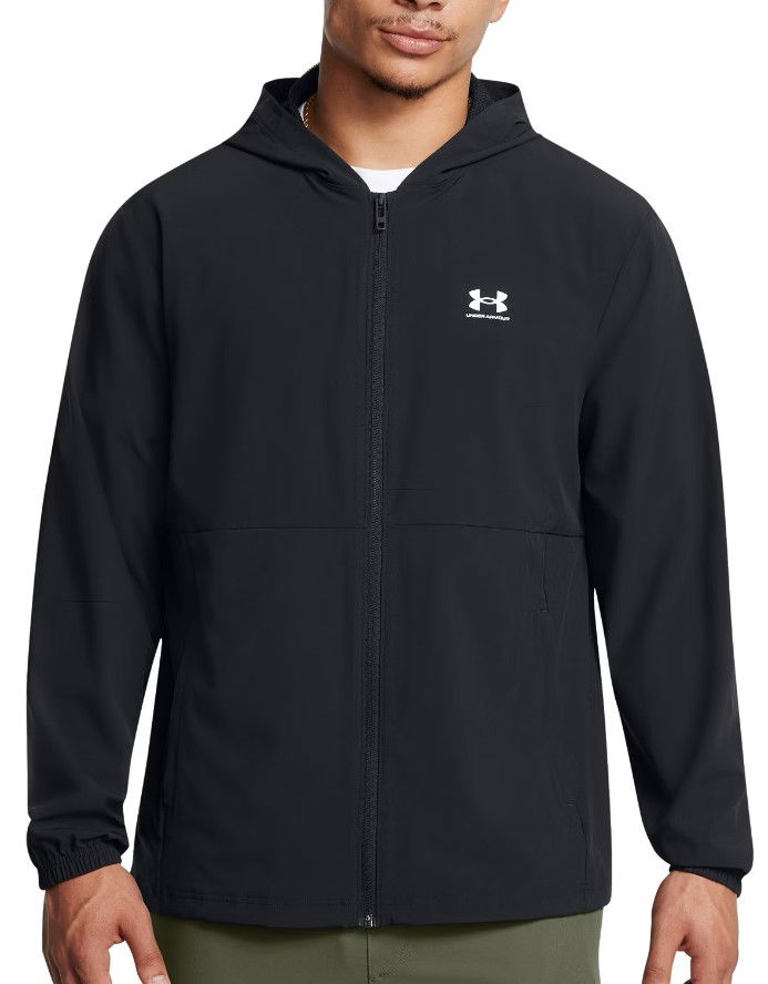 Vjetrovka Under Armour UA Vibe Woven Windbreaker Jacket Crna | 1386555-001