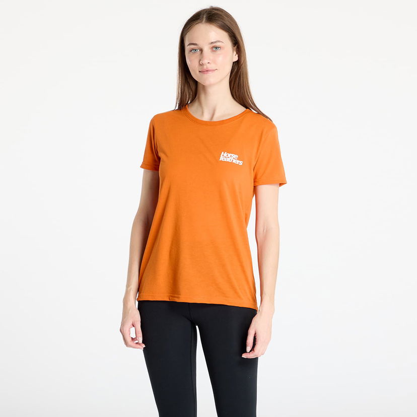 Majica kratkih rukava Horsefeathers Horsefeathers Leila II Tech T-Shirt Narančasta | TW034C