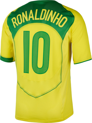 Dres Nike Ronaldinho Brazil 2004 Total 90 Replica Jersey Žuta | IF2941-731, 0