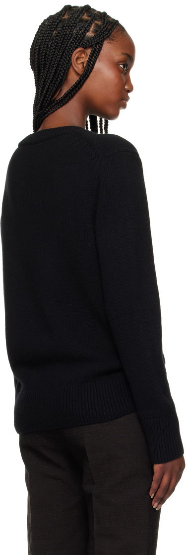 Džemper Burberry Burberry Equestrian Knight Design Wool Cashmere Sweater Crna | 8103048, 2