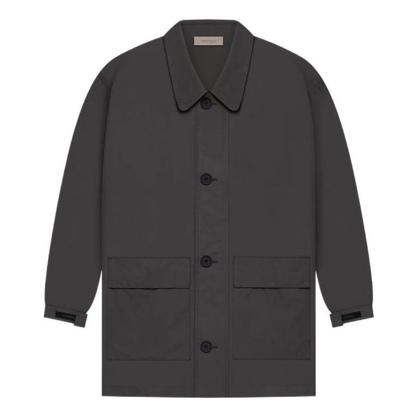 Jakna Fear of God Essentials Barn Jacket Crna | FOG-SS22-239
