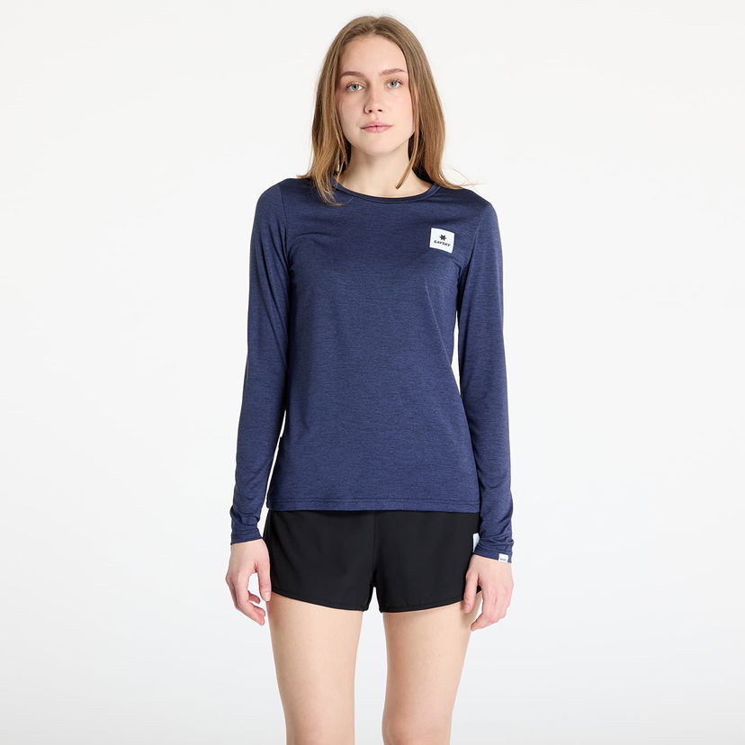 Majica kratkih rukava Saysky SAYSKY Women's Clean Pace Long Sleeve T-Shirt Tamnoplava | XWRLS20C2001