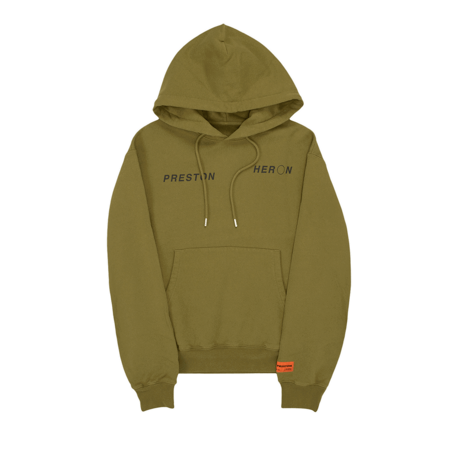 Dukserice HERON PRESTON HPC Inc Hoodie Zelena | HMBB024F22JER0075510, 0