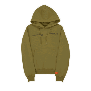Dukserice HERON PRESTON HPC Inc Hoodie Zelena | HMBB024F22JER0075510, 0
