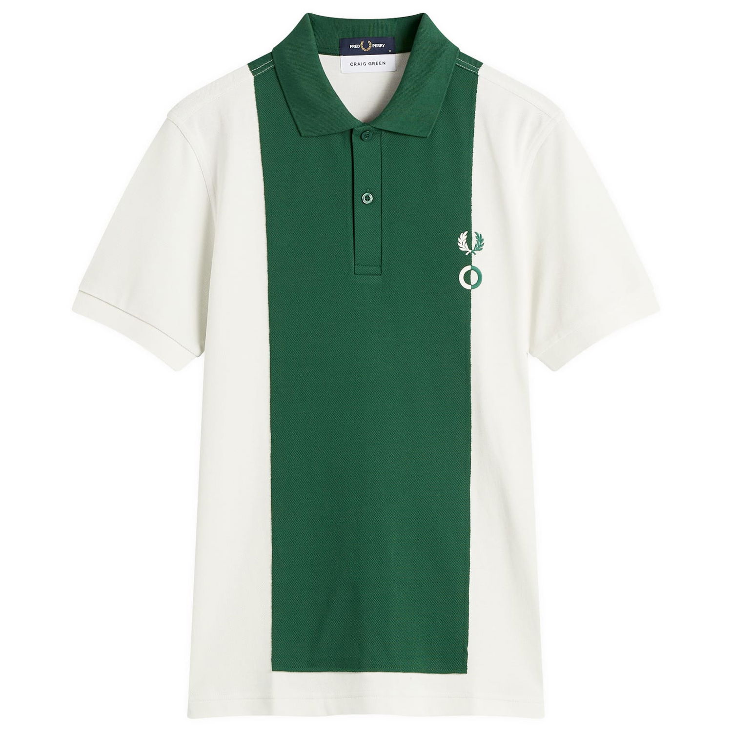 Polo majica Fred Perry Craig Green Vertical Panel Polo Shirt Višebojno | SM1138-48B, 1