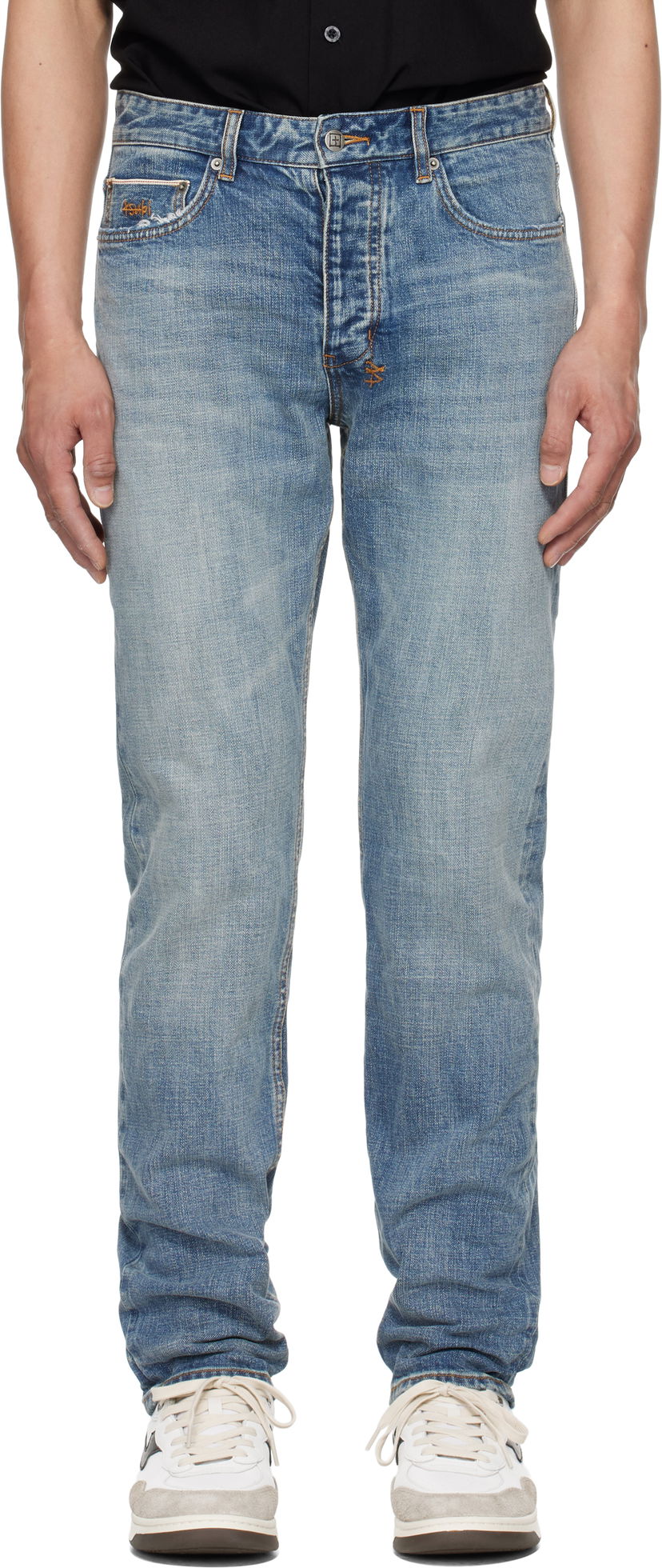 Jeans Ksubi Chitch Selvedge Jeans Plava | MSP25DJ012