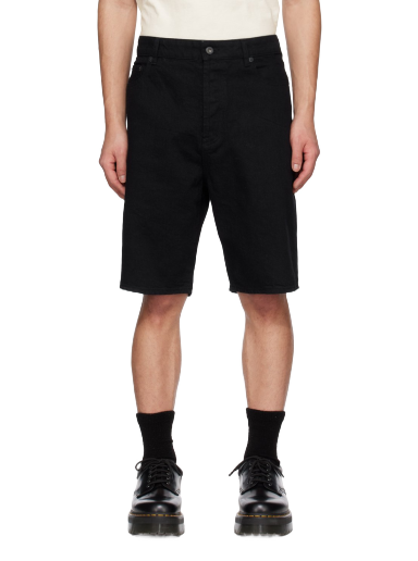 Kratke hlače KENZO Paris Himawari Denim Shorts Crna | FD55DS3366C1