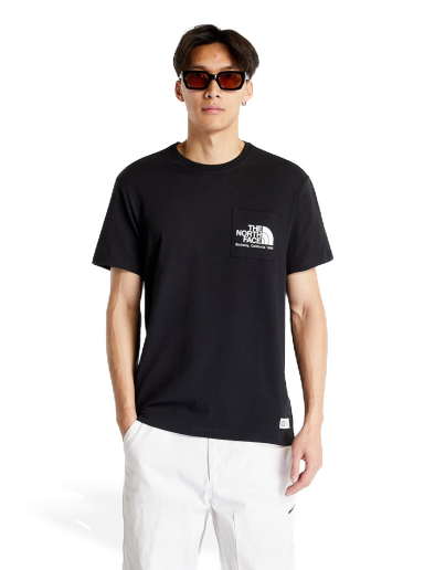 Majica kratkih rukava The North Face Berkeley California Pocket Tee Crna | NF0A55GDJK31