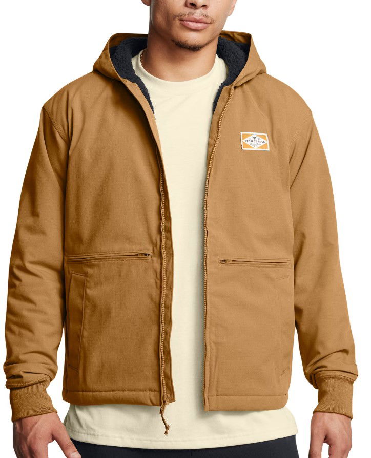 Jakna Under Armour Project Rock Work Jacket Smeđa | 1386904-707